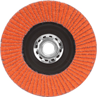 Flap Discs - Quick Trim SG Blaze R980P, 4-1/2" x 5/8"-11, Type 27, 40 Grit, Ceramic Oxymax Inc