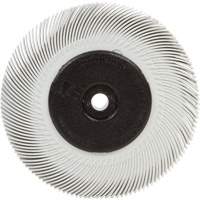 Brosse radiale en soies Scotch-Brite, C&eacute;ramique, Grain 120, 6" dia. Oxymax Inc