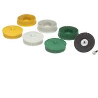 Roloc Bristle Disc Kit, Aluminum Oxide, Several Grit, 3" Dia. Oxymax Inc