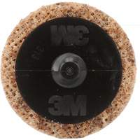 Disque de conditionnement de surface Roloc Scotch-Brite, 1-1/2" dia., Grain Cors&eacute;, Oxyde d'aluminium Oxymax Inc