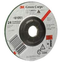 Meule flexible Green Corps, 5" x 1/4", Arbre 7/8", C&eacute;ramique, Type 1 Oxymax Inc