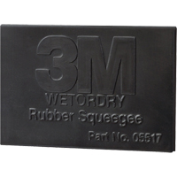 Wetordry™ Rubber Squeegee, 3", Rubber NT988 | Oxymax Inc