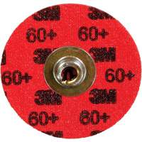 Disque &agrave; d&eacute;ligner durable II Roloc Cubitron, 2" dia., Grain 60+, C&eacute;ramique Oxymax Inc