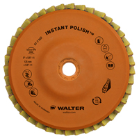 Disque &agrave; lamelles Instant Polish, 4-1/2" x 5/8"-11, Type 27, Grain Tr&egrave;s fin, Zirconium Oxymax Inc