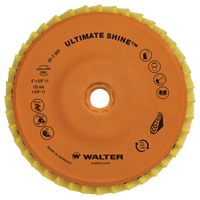Disque &agrave; lamelles Ultimate Shine, 4-1/2" x 5/8"-11, Type 27, Grain Tr&egrave;s fin, Zirconium Oxymax Inc