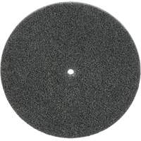 Meule unitaris&eacute;e EXL Scotch-Brite, 5" x 1/4", Arbre de 1/4", Grain de Fin, Carbure de silicium Oxymax Inc