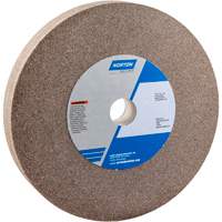 Bench Grinding Wheel, 10" x 1", 1-1/4" Arbor, 1, Aluminum Oxide Oxymax Inc