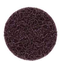 Disque de brossage et de finition Roloc Scotch-Brite, 3" dia., Grain Moyen, Carbure de silicium Oxymax Inc