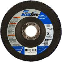 BlueFire Flap Disc, 5" x 7/8", Type 29, 36 Grit, Zirconia Alumina Oxymax Inc