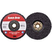Disque  Clean and Strip  XT Pro Scotch-Brite, 4-1/2" dia., Grain Extra grossier, Carbure de silicium Oxymax Inc
