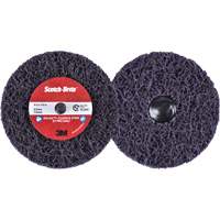 Disque  Clean and Strip  XT Pro Roloc Scotch-Brite, 4" dia., Grain Extra grossier, Carbure de silicium Oxymax Inc