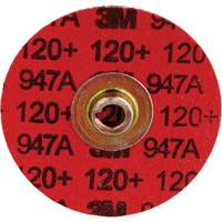 Disque &agrave; tranchant durable Cubitron II Roloc, 2" dia., Grain 120+, C&eacute;ramique Oxymax Inc
