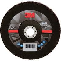 Disque &agrave; lamelles &agrave; changement rapide 769F, 7" x 7/8", Type 29, Grain 40+, Oxyde d'aluminium/C&eacute;ramique Oxymax Inc