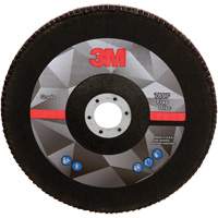 Disque &agrave; lamelles &agrave; changement rapide 769F, 7" x 5/8"-11, Type 27, Grain 40+, Oxyde d'aluminium/C&eacute;ramique Oxymax Inc