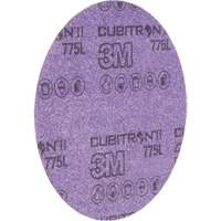 Cubitron II Hookit 775L Series Film Disc, 6" Dia., 240+ Grit, Ceramic, 3 mils Oxymax Inc