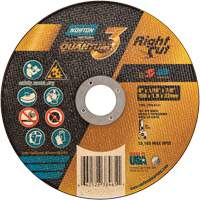 Quantum3 RightCut Cut-Off Wheel, 6" x 1/16", 7/8" Arbor, Type 01/41, Aluminum Oxide, 10185 RPM Oxymax Inc