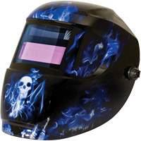 Masque de soudage Carrera ArcOne, 2" lo x 3" la Champ de vision, Teinte 9 - 13, Bleu Oxymax Inc