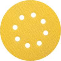 Gold Reserve A296 Paper H&L Vacuum Disc, 5" Dia., 120 Grit, Aluminum Oxide, C-Weight Oxymax Inc