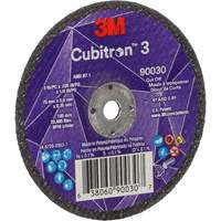 Cubitron 3 Cut-Off Wheel, 3" x 0.035", 1/4" Arbor, Type T1, Ceramic, 21000 RPM Oxymax Inc