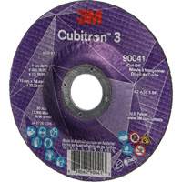 Cubitron 3 Cut-Off Wheel, 4-1/2" x 0.045", 7/8" Arbor, Type T27, Ceramic, 13300 RPM Oxymax Inc