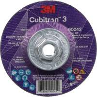 Cubitron 3 Cut-Off Wheel, 4-1/2" x 0.09", 5/8"-11 Arbor, Type T27, Ceramic, 13300 RPM Oxymax Inc
