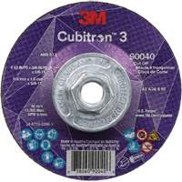 Cubitron 3 Cut-Off Wheel, 4-1/2" x 0.045", 5/8"-11 Arbor, Type T27, Ceramic, 13300 RPM Oxymax Inc