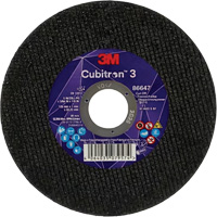 Disque de coupe Cubitron 3, 5" x 9/32", Arbre de 3/8", Type 41 Oxymax Inc