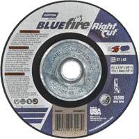 BlueFire RightCut Right Angle Cut-Off Wheel, 4-1/2" x 1/16", 5/8"-11 Arbor, Type 27/42, Aluminum Oxide, 13580 RPM Oxymax Inc