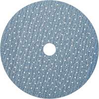 Dry Ice Multi-Air Cyclonic A975 H&L Center Hole Vacuum Disc, 6" Dia., P280 Grit, Ceramic Alumina Oxymax Inc