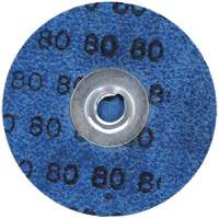 Gemini R766/R228 Quick-Change Cloth Disc, 3" Dia., 80 Grit, Aluminum Oxide Oxymax Inc