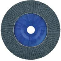 BlueFire Quick Trim Flap Disc, 7" x 7/8", Type 27, 40 Grit, Zirconia Alumina Oxymax Inc
