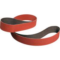 Courroie abrasive Cubitron II 984F, 3-1/2" la x 15-1/2" lo, C&eacute;ramique, Grain 60+ Oxymax Inc