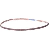 Metalite&reg; Cloth File Sanding Belt, 1/4" W x 24" L, Aluminum Oxide, 60 Grit Oxymax Inc