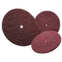 Disque non tiss&eacute; tr&egrave;s r&eacute;sistant Bear-Tex, 6" dia., Grain Tr&egrave;s fin, Oxyde d'aluminium Oxymax Inc
