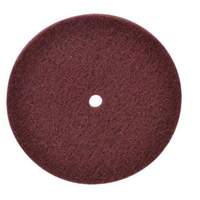 Disque non tiss&eacute; tr&egrave;s r&eacute;sistant Bear-Tex, 6" dia., Grain Tr&egrave;s fin, Oxyde d'aluminium Oxymax Inc