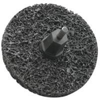 Bear-Tex&reg; Rapid Strip Non-Woven Quick-Change Disc, 3" Dia., Extra Coarse Grit, Silicon Carbide Oxymax Inc