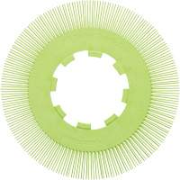 Scotch-Brite Type S Precision Radial Bristle Brush PN-RB without Adapter, Ceramic, 50+ Grit, 8" Dia. Oxymax Inc