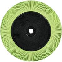 Scotch-Brite Type S Precision Radial Bristle Brush PN-RB with Flange, Ceramic, 50+ Grit, 8" Dia. Oxymax Inc