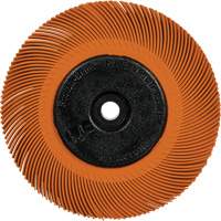 Scotch-Brite Type C Precision Radial Bristle Brush PN-RB with Adapter, Ceramic, 80+ Grit, 6" Dia. Oxymax Inc