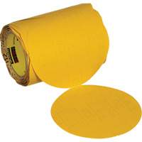 Disque abrasif dor&eacute; en rouleau Stikit 09317, 6" dia., Grain 320, Oxyde d'aluminium Oxymax Inc