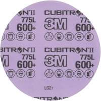 Disque en pellicule Cubitron II Hookit, dia 5", Grain 600+, C&eacute;ramique, 3 mil Oxymax Inc
