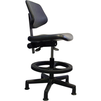 Si&egrave;ges ergonomiques, Polyur&eacute;thane, Noir, Capacit&eacute; 250 lb Oxymax Inc