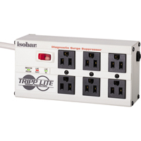 Isobar&reg; Premium Surge Suppressors, 6 Outlets, 2850 J, 1440 W, 6' Cord Oxymax Inc