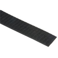 Bande d'attaches, Crochet, 50 vg x 1", Cousu, Noir Oxymax Inc