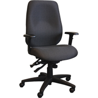 Chaises ergonomiques Cierra , Tissu, Noir, Capacit&eacute; 275 lb Oxymax Inc