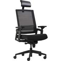 Activ&reg; A-37 Office Chairs, Mesh, Black, 275 lbs. Capacity Oxymax Inc