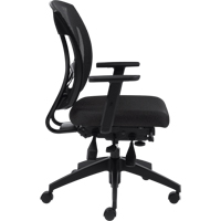 Chaises &agrave; bras Multi-Tilter, Tissu, Charbon, Capacit&eacute; 300 lb Oxymax Inc