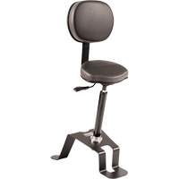 TA 300™ Ergonomic Sit/Stand Chair, Vinyl, Black OP499 | Oxymax Inc