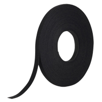 One-Wrap&reg; Fastener Tape, Hook & Loop, 25 yds x 1/2", Self-Grip, Black Oxymax Inc