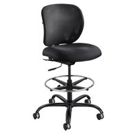 Tabouret robuste Vue, Nylon, Noir, Capacit&eacute; 350 lb Oxymax Inc